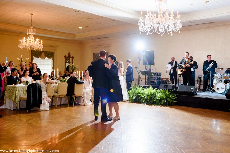 Pittsburgh field club, wedding, reception, ceremony, Pennsylvania, sophistication, stylish, classy, st. scholastica, church, dusty pink and ivory, English garden bouquet, white flowers, striped bridesmaid skirt, photographer, photos, images, pictures, photography, camera, fox chapel, aspinwall, lavender leigh photography