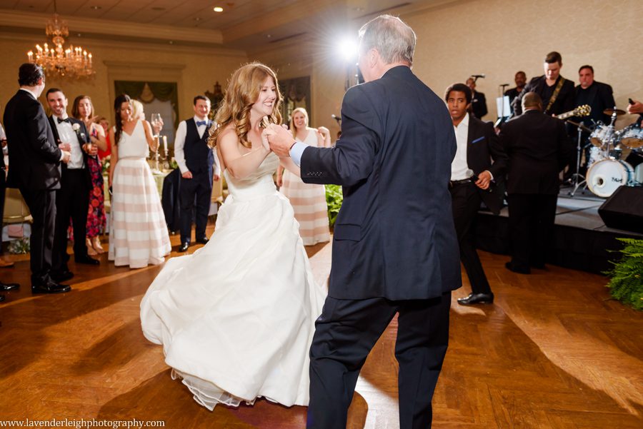 Pittsburgh field club, wedding, reception, ceremony, Pennsylvania, sophistication, stylish, classy, st. scholastica, church, dusty pink and ivory, English garden bouquet, white flowers, striped bridesmaid skirt, photographer, photos, images, pictures, photography, camera, fox chapel, aspinwall, lavender leigh photography