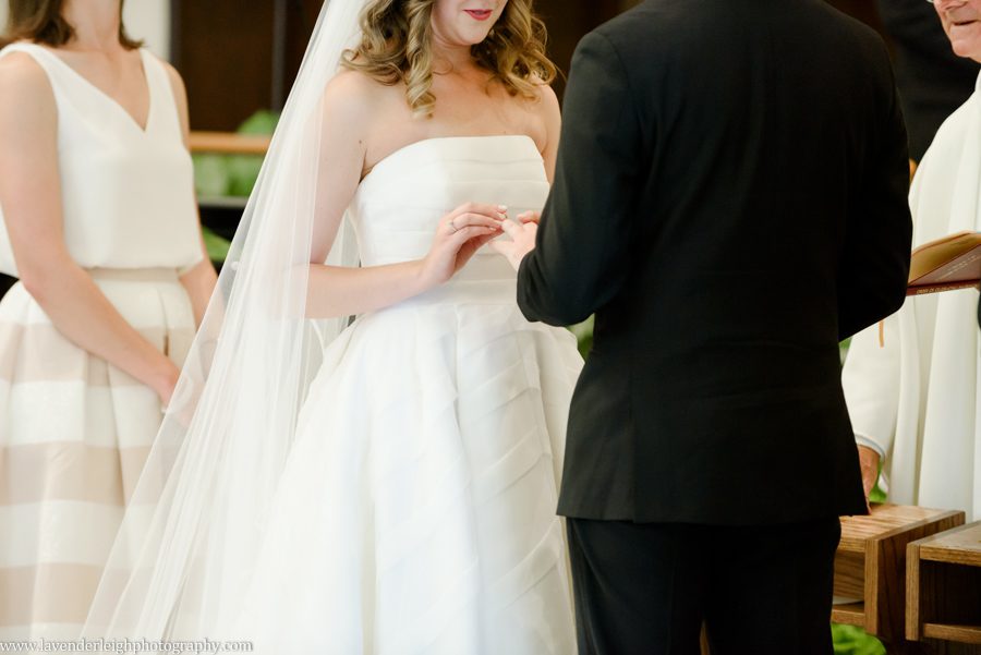 Pittsburgh field club, wedding, reception, ceremony, Pennsylvania, sophistication, stylish, classy, st. scholastica, church, dusty pink and ivory, English garden bouquet, white flowers, striped bridesmaid skirt, photographer, photos, images, pictures, photography, camera, fox chapel, aspinwall, lavender leigh photography