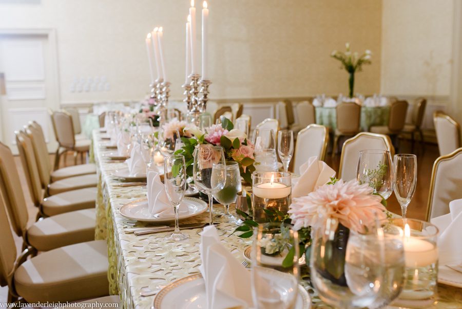 Pittsburgh field club, wedding, reception, ceremony, Pennsylvania, sophistication, stylish, classy, st. scholastica, church, dusty pink and ivory, English garden bouquet, white flowers, striped bridesmaid skirt, photographer, photos, images, pictures, photography, camera, fox chapel, aspinwall, lavender leigh photography