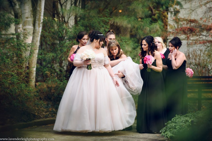 A November wedding at the Pittsburgh Airport Marriot in Pennsylvania.