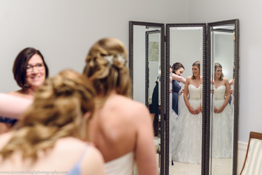 An elegant wedding with the ceremony at Westminster Presbyterian Church and the reception at the Heinz History Center.
