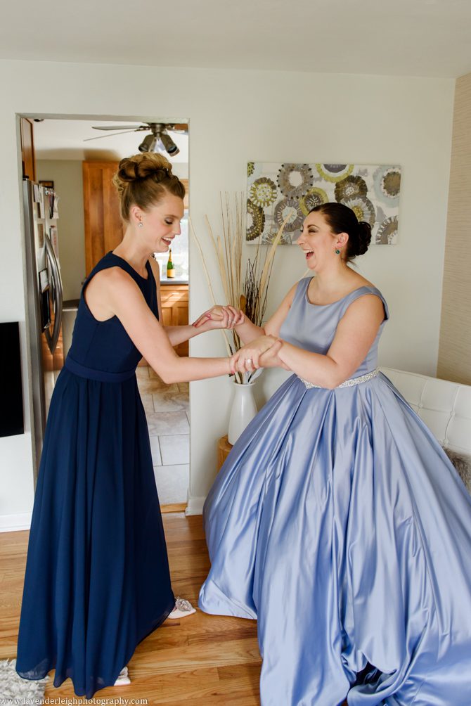 A fall wedding at the Pittsburgh Airport Marriott