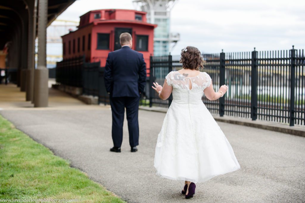 Lavender Leigh Photography, wedding, photographer, photograph, picture, engagement session, couple's photography, Pennsylvania, Best of the Knot, Couples' Choice, chic, sophisticated, wedding venues, ceremony reception, The Grand Concourse, Station Square, bridge, train, marriage