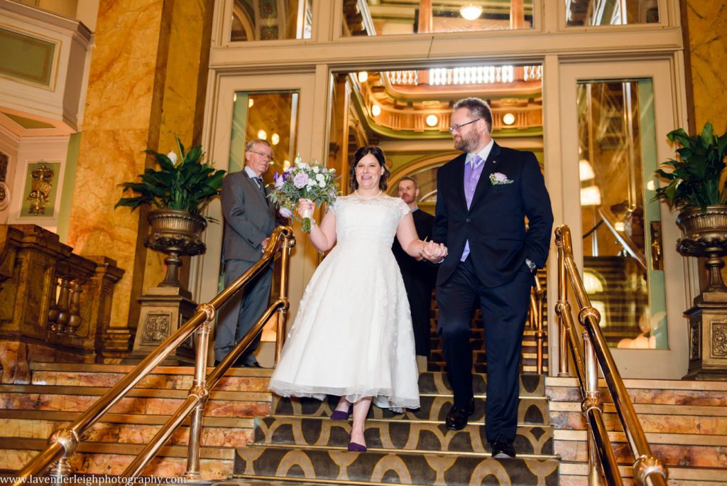 Lavender Leigh Photography, wedding, photographer, photograph, picture, engagement session, couple's photography, Pennsylvania, Best of the Knot, Couples' Choice, chic, sophisticated, wedding venues, ceremony reception, The Grand Concourse, Station Square, bridge, train, marriage