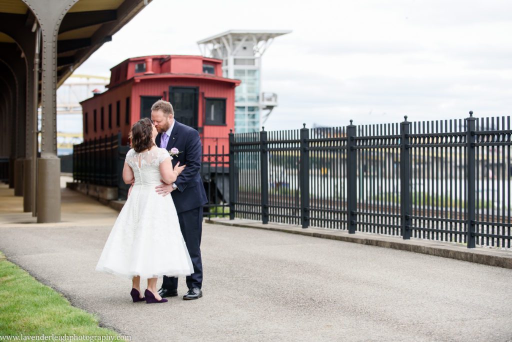 Lavender Leigh Photography, wedding, photographer, photograph, picture, engagement session, couple's photography, Pennsylvania, Best of the Knot, Couples' Choice, chic, sophisticated, wedding venues, ceremony reception, The Grand Concourse, Station Square, bridge, train, marriage