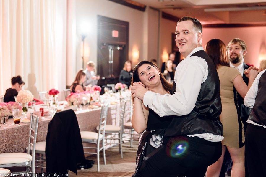 A November wedding at the Pittsburgh Airport Marriot in Pennsylvania.