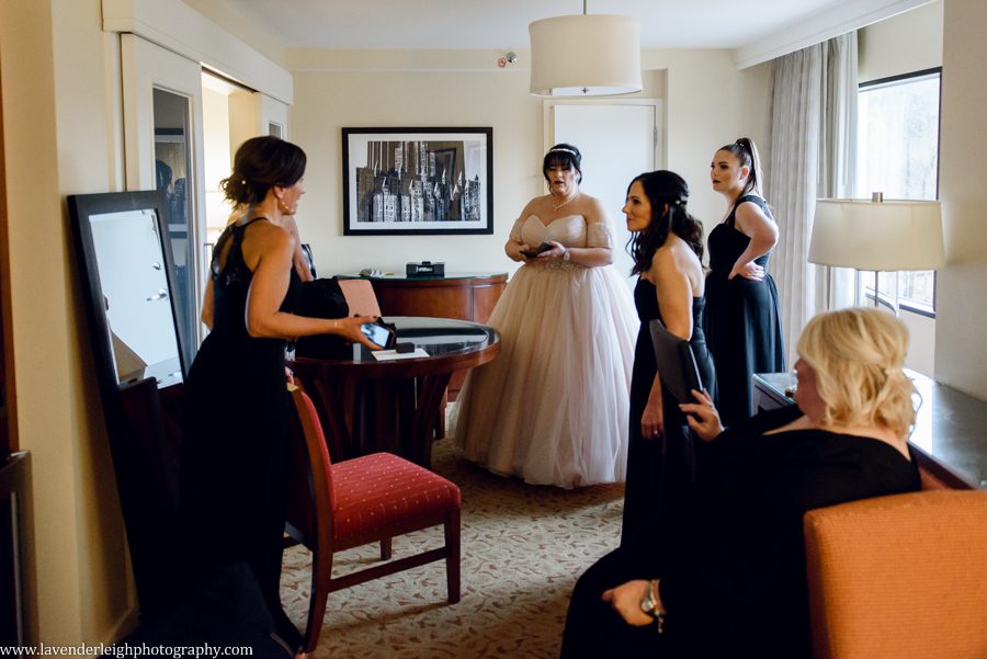 A November wedding at the Pittsburgh Airport Marriot in Pennsylvania.