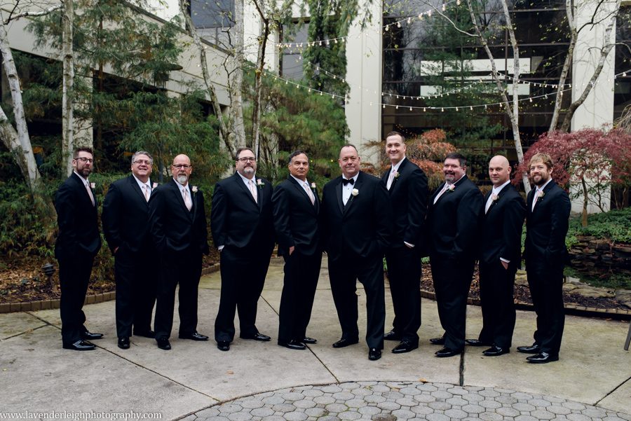 A November wedding at the Pittsburgh Airport Marriot in Pennsylvania.