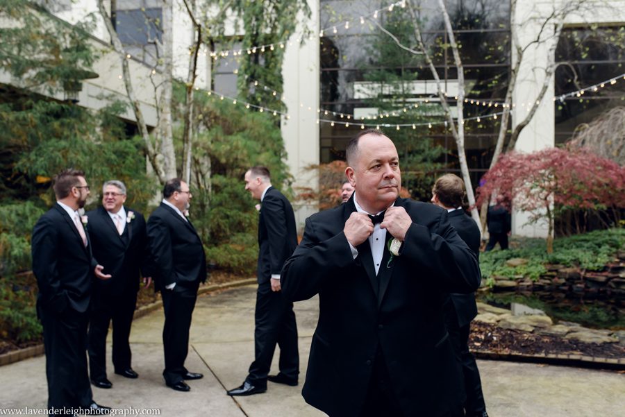 A November wedding at the Pittsburgh Airport Marriot in Pennsylvania.