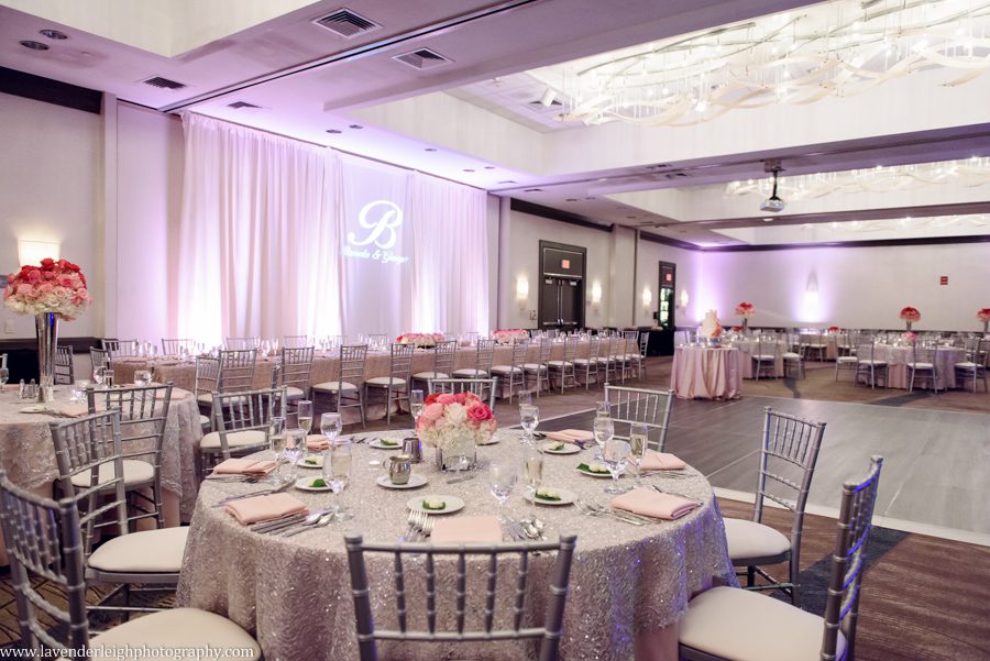 A November wedding at the Pittsburgh Airport Marriot in Pennsylvania.