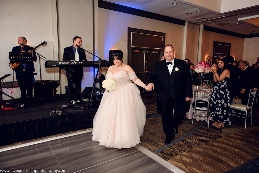 A November wedding at the Pittsburgh Airport Marriot in Pennsylvania.
