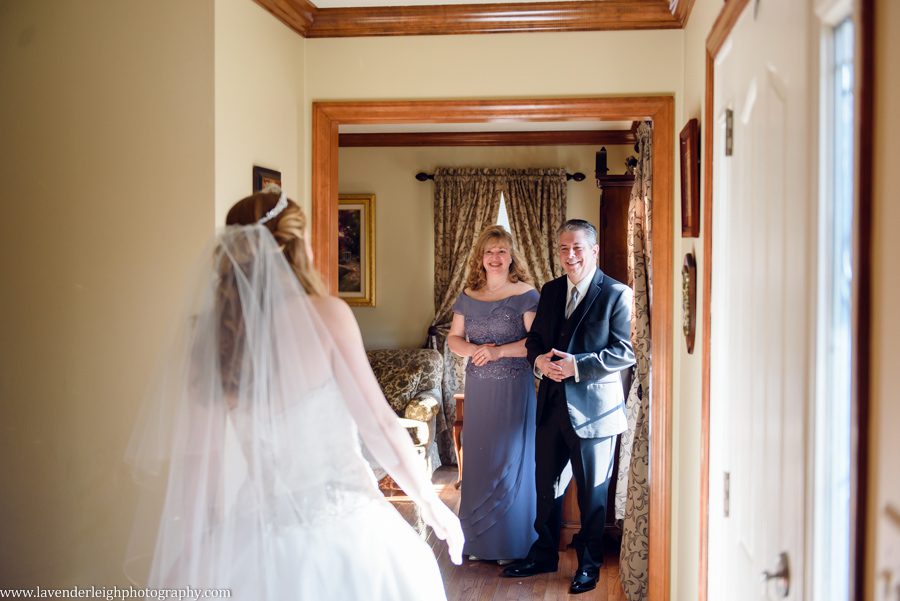A winter wedding in Pittsburgh, Pennsylvania. The ceremony took place at St. John and Paul church, and the reception was hosted at the Chadwick ballroom in Wexford. Images by Lavender Leigh Photography. 