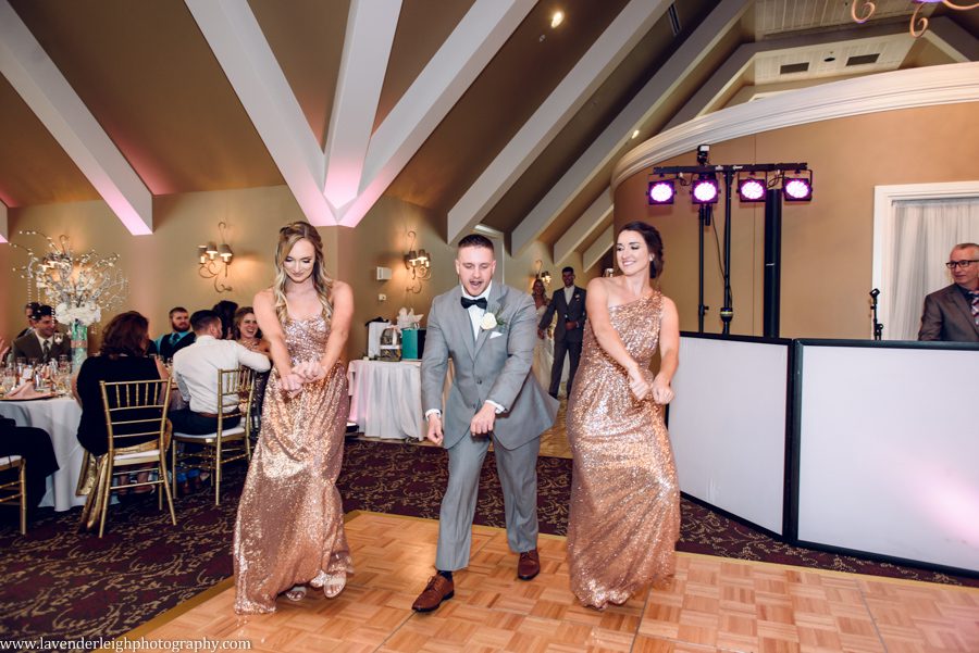 Lavender Leigh Photography, wedding photographer, photograph, picture, couple's photography, Pennsylvania, Best of the Knot, Couples' Choice, chic, sophisticated, wedding venues, ceremony, reception, spring, golf club, The Club at Nevillewood, outdoor, glamorous, Presto, PA, rose gold, sparkling dresses