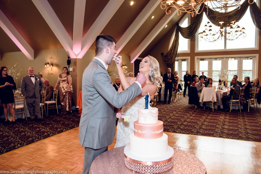 Lavender Leigh Photography, wedding photographer, photograph, picture, couple's photography, Pennsylvania, Best of the Knot, Couples' Choice, chic, sophisticated, wedding venues, ceremony, reception, spring, golf club, The Club at Nevillewood, outdoor, glamorous, Presto, PA, rose gold, sparkling dresses