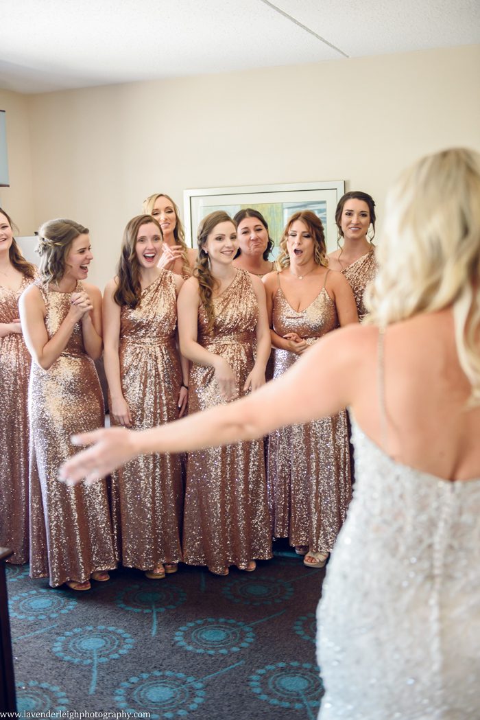 Lavender Leigh Photography, wedding photographer, photograph, picture, couple's photography, Pennsylvania, Best of the Knot, Couples' Choice, chic, sophisticated, wedding venues, ceremony, reception, spring, golf club, The Club at Nevillewood, outdoor, glamorous, Presto, PA, rose gold, sparkling dresses