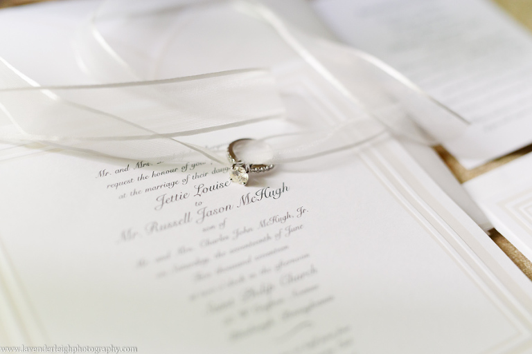 wedding invitation, engagement ring, white wedding, Pittsburgh wedding photographer, engagement, boudoir, best of, chartier’s country club, st. Philip church, rosslyn farms, crafton, Pennsylvania, summer, june, golf club