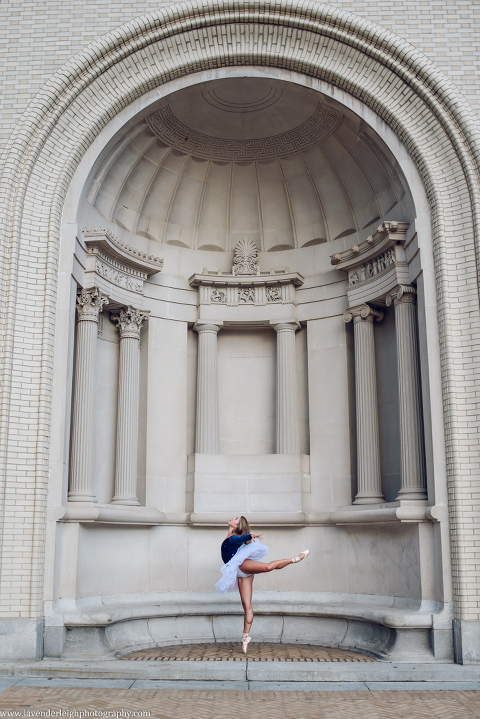 A photoshoot of a talented ballerina on the campus of Carnegie Mellon University, located in Pittsburgh, Pennsylvania. 