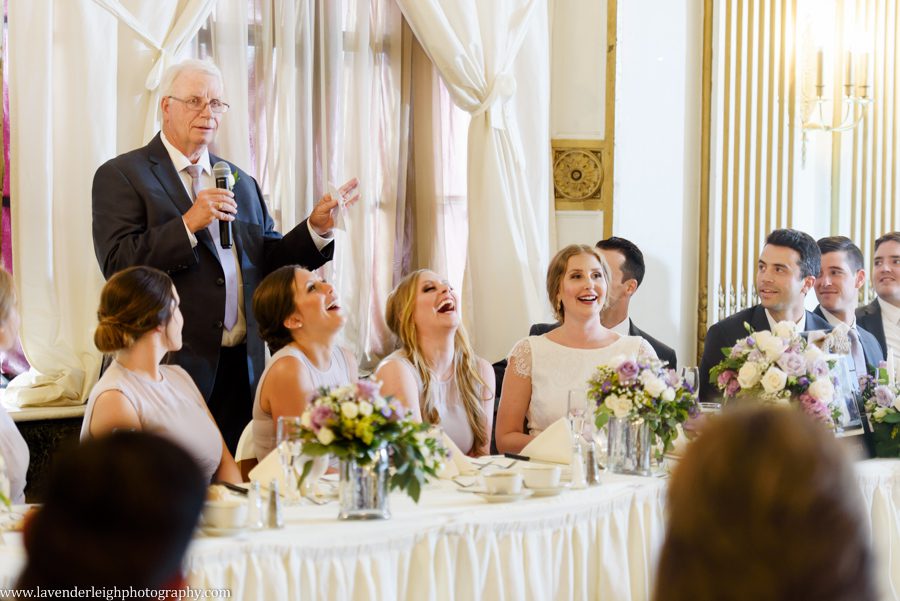 George Washington Hotel, St. Patrick's Church, summer, June, purple bouquets, Lavender Leigh Photography, pittsburgh wedding photographer, wedding, photographer, photograph, picture, engagement, winter, Pennsylvania, Best of the Knot, Couples' Choice, wedding venues, ceremony reception, dogs in tuxedos, cap sleeve lace wedding gown, vintage glamour