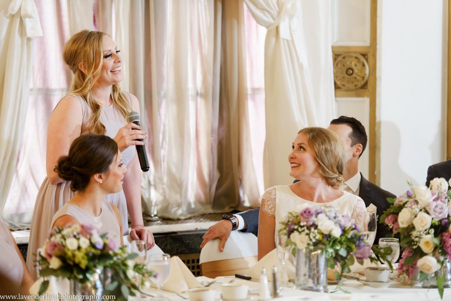 George Washington Hotel, St. Patrick's Church, summer, June, purple bouquets, Lavender Leigh Photography, pittsburgh wedding photographer, wedding, photographer, photograph, picture, engagement, winter, Pennsylvania, Best of the Knot, Couples' Choice, wedding venues, ceremony reception, dogs in tuxedos, cap sleeve lace wedding gown, vintage glamour