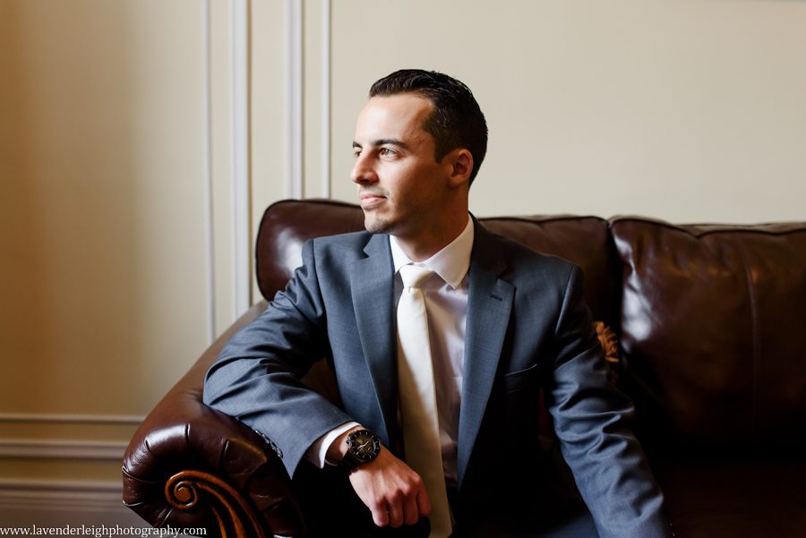 George Washington Hotel, St. Patrick's Church, summer, June, purple bouquets, Lavender Leigh Photography, pittsburgh wedding photographer, wedding, photographer, photograph, picture, engagement, winter, Pennsylvania, Best of the Knot, Couples' Choice, wedding venues, ceremony reception, dogs in tuxedos, cap sleeve lace wedding gown, vintage glamour