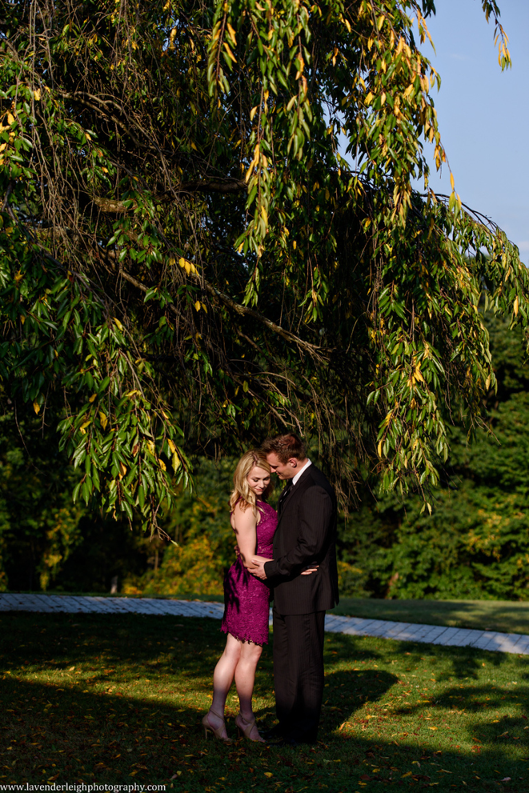 a fall engagement session at Hartwood Acres in Pittsburgh Pennsylvania 