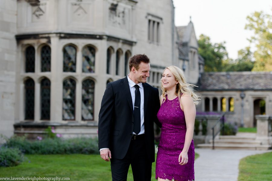 a fall engagement session at Hartwood Acres in Pittsburgh Pennsylvania 