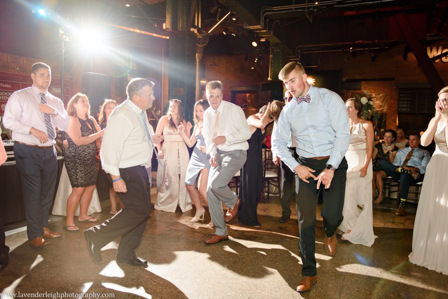 Heinz history center, wedding, bride, groom, Pittsburgh, Pennsylvania, city, bridges, summer, taupe bridesmaid dresses, July, photographer, picture, photograph, image, lavender leigh photography, urban, gold wedding details, romantic