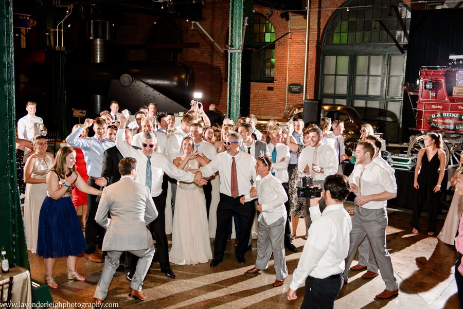 Heinz history center, wedding, bride, groom, Pittsburgh, Pennsylvania, city, bridges, summer, taupe bridesmaid dresses, July, photographer, picture, photograph, image, lavender leigh photography, urban, gold wedding details, romantic