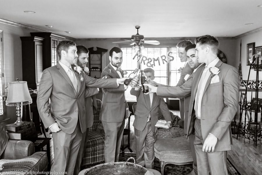 Heinz history center, wedding, bride, groom, Pittsburgh, Pennsylvania, city, bridges, summer, taupe bridesmaid dresses, July, photographer, picture, photograph, image, lavender leigh photography, urban, gold wedding details, romantic