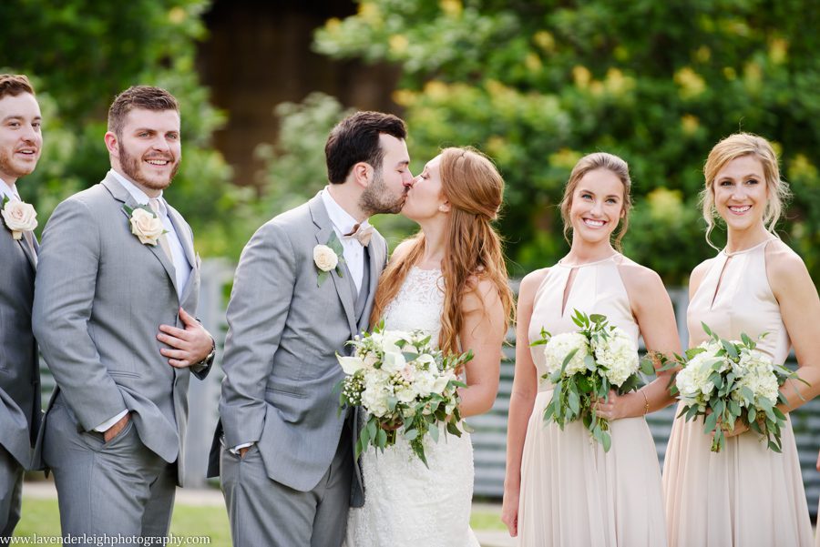 Heinz history center, wedding, bride, groom, Pittsburgh, Pennsylvania, city, bridges, summer, taupe bridesmaid dresses, July, photographer, picture, photograph, image, lavender leigh photography, urban, gold wedding details, romantic