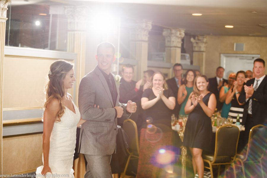 The LeMont, Pittsburgh, wedding, reception, ceremony, photographer, photo, image, picture, downtown, chic, bridges, point state park, Mt. Washington Overlook, St. Mary Church, Sharpsburg, Lavender Leigh Photography, bride, groom, grey wedding colors, neutral and white bouquet, first look, Pennsylvania