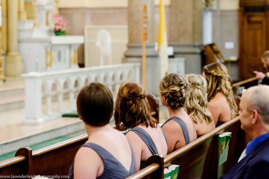The LeMont, Pittsburgh, wedding, reception, ceremony, photographer, photo, image, picture, downtown, chic, bridges, point state park, Mt. Washington Overlook, St. Mary Church, Sharpsburg, Lavender Leigh Photography, bride, groom, grey wedding colors, neutral and white bouquet, first look, Pennsylvania