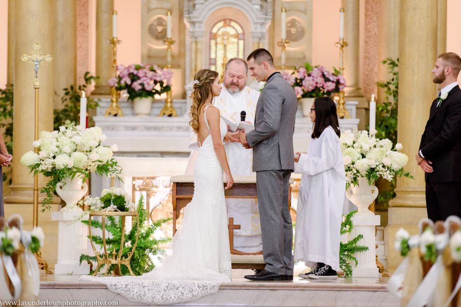 The LeMont, Pittsburgh, wedding, reception, ceremony, photographer, photo, image, picture, downtown, chic, bridges, point state park, Mt. Washington Overlook, St. Mary Church, Sharpsburg, Lavender Leigh Photography, bride, groom, grey wedding colors, neutral and white bouquet, first look, Pennsylvania