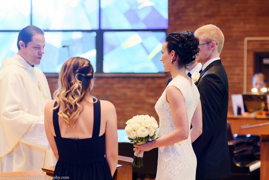 Pittsburgh, wedding photographer, photograph, picture, Montour Country Club, ceremony, reception, golf club, summer, July, Lavender Leigh Photography, Pennsylvania, St. James Catholic Church, lace wedding dress, navy bridesmaids’ dresses, hydrandea flowers