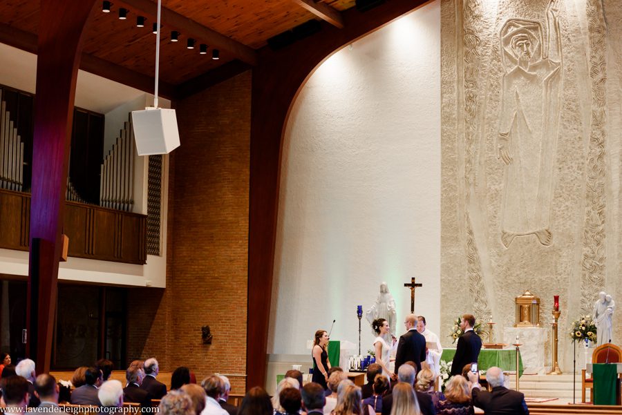 Pittsburgh, wedding photographer, photograph, picture, Montour Country Club, ceremony, reception, golf club, summer, July, Lavender Leigh Photography, Pennsylvania, St. James Catholic Church, lace wedding dress, navy bridesmaids’ dresses, hydrandea flowers