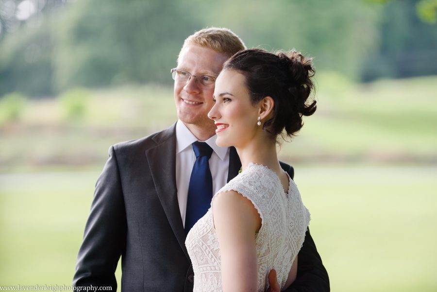 Pittsburgh, wedding photographer, photograph, picture, Montour Country Club, ceremony, reception, golf club, summer, July, Lavender Leigh Photography, Pennsylvania, St. James Catholic Church, lace wedding dress, navy bridesmaids’ dresses, hydrandea flowers