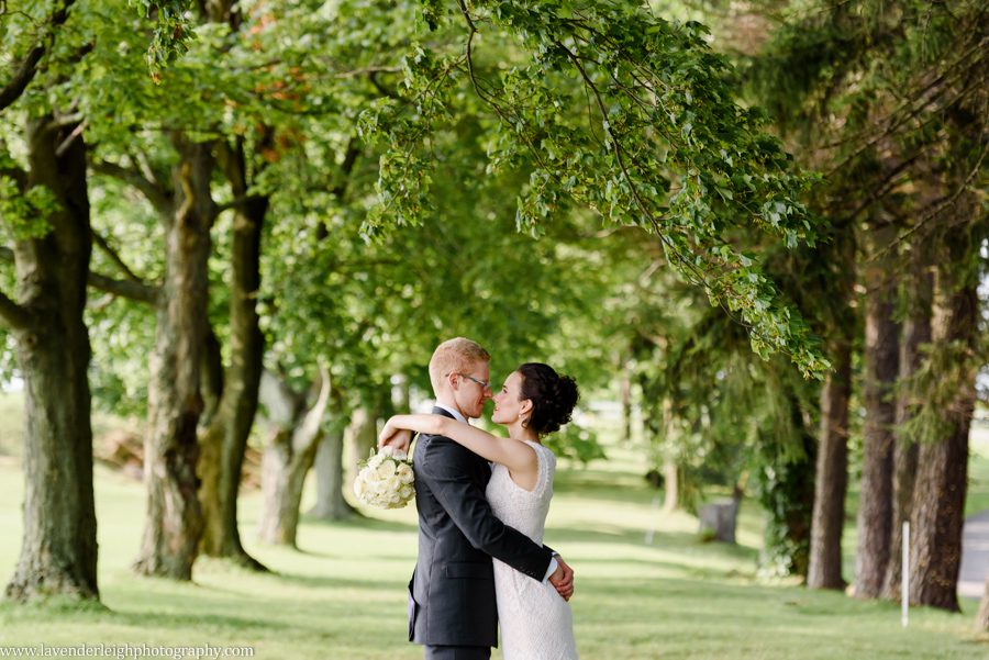 Pittsburgh, wedding photographer, photograph, picture, Montour Country Club, ceremony, reception, golf club, summer, July, Lavender Leigh Photography, Pennsylvania, St. James Catholic Church, lace wedding dress, navy bridesmaids’ dresses, hydrandea flowers