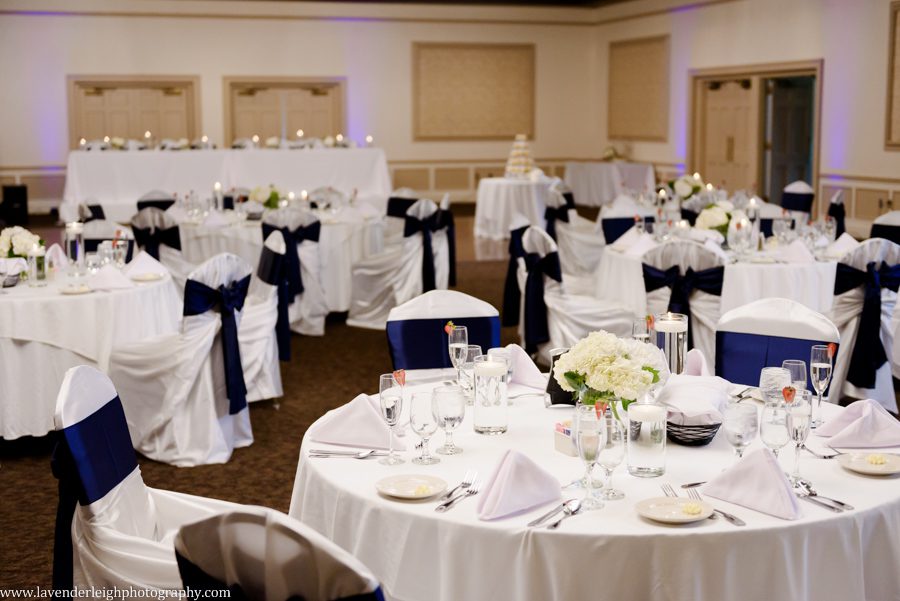 Pittsburgh, wedding photographer, photograph, picture, Montour Country Club, ceremony, reception, golf club, summer, July, Lavender Leigh Photography, Pennsylvania, St. James Catholic Church, lace wedding dress, navy bridesmaids’ dresses, hydrandea flowers