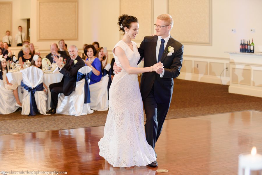 Pittsburgh, wedding photographer, photograph, picture, Montour Country Club, ceremony, reception, golf club, summer, July, Lavender Leigh Photography, Pennsylvania, St. James Catholic Church, lace wedding dress, navy bridesmaids’ dresses, hydrandea flowers