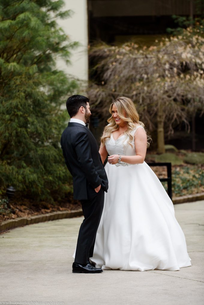 Pittsburgh Airport Marriott, wedding, photographer, photograph, picture, engagement, winter, Pennsylvania, Best of the Knot, Couples' Choice, wedding venues, ceremony reception, St. Patrick's Day, Gold, Glitter, Champagne Bridesmaids Dresses, Badgley Mischka shoes, white floral bouquets, romantic, candlelit