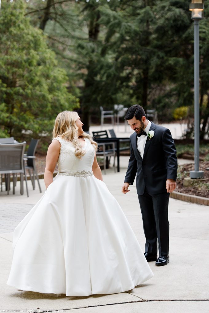 Pittsburgh Airport Marriott, wedding, photographer, photograph, picture, engagement, winter, Pennsylvania, Best of the Knot, Couples' Choice, wedding venues, ceremony reception, St. Patrick's Day, Gold, Glitter, Champagne Bridesmaids Dresses, Badgley Mischka shoes, white floral bouquets, romantic, candlelit