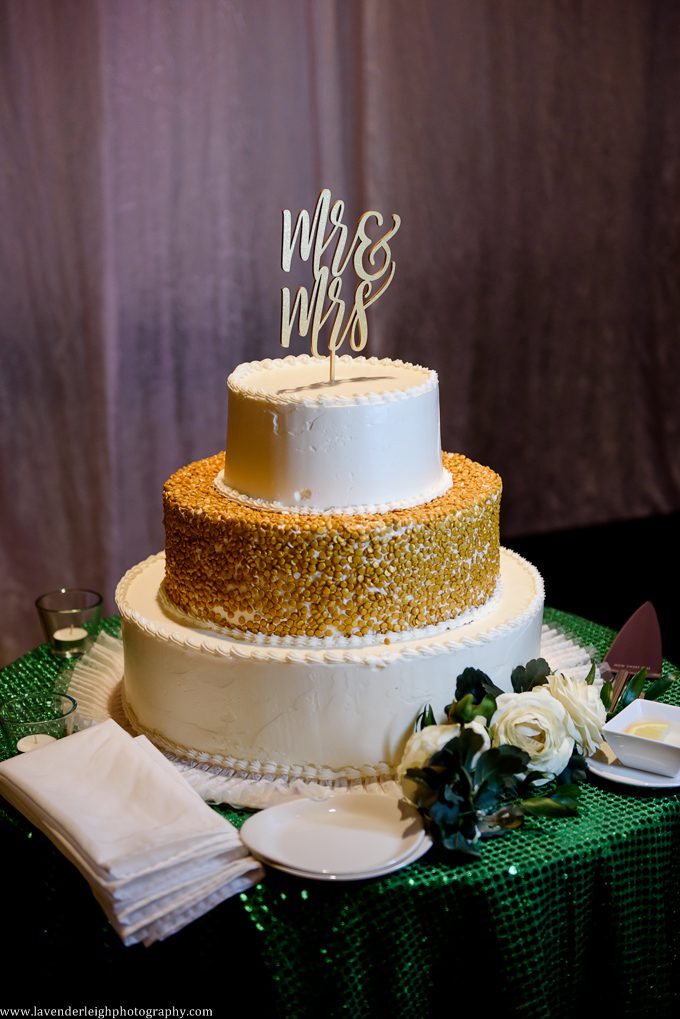 Pittsburgh Airport Marriott, wedding, photographer, photograph, picture, engagement, winter, Pennsylvania, Best of the Knot, Couples' Choice, wedding venues, ceremony reception, St. Patrick's Day, Gold, Glitter, Champagne Bridesmaids Dresses, Badgley Mischka shoes, white floral bouquets, romantic, candlelit