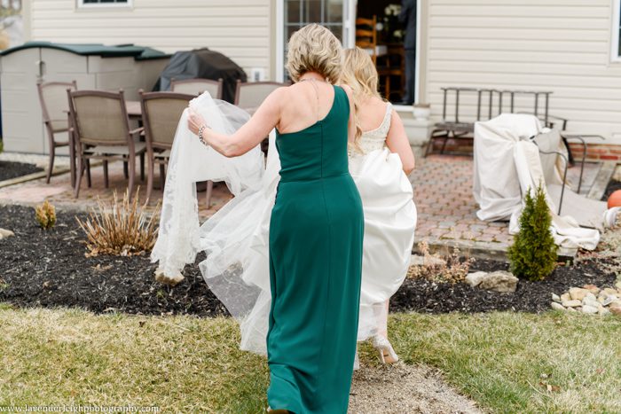 Lavender Leigh Photography, pittsburgh wedding photographer, wedding, photographer, photograph, picture, engagement, winter, Pennsylvania, Best of the Knot, Couples' Choice, wedding venues, ceremony reception, St. Patrick's Day, Gold, Glitter, Champagne Bridesmaids Dresses, Badgley Mischka shoes, white floral bouquets, romantic, candlelit