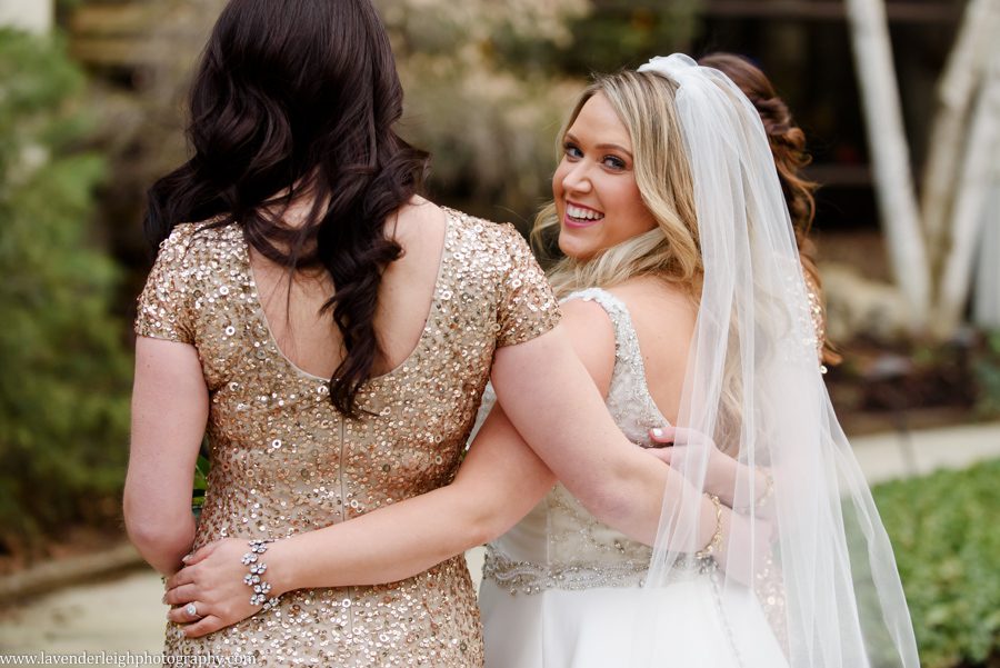 Lavender Leigh Photography, pittsburgh wedding photograPittsburgh Airport Marriott, wedding, photographer, photograph, picture, engagement, winter, Pennsylvania, Best of the Knot, Couples' Choice, wedding venues, ceremony reception, St. Patrick's Day, Gold, Glitter, Champagne Bridesmaids Dresses, Badgley Mischka shoes, white floral bouquets, romantic, candlelit