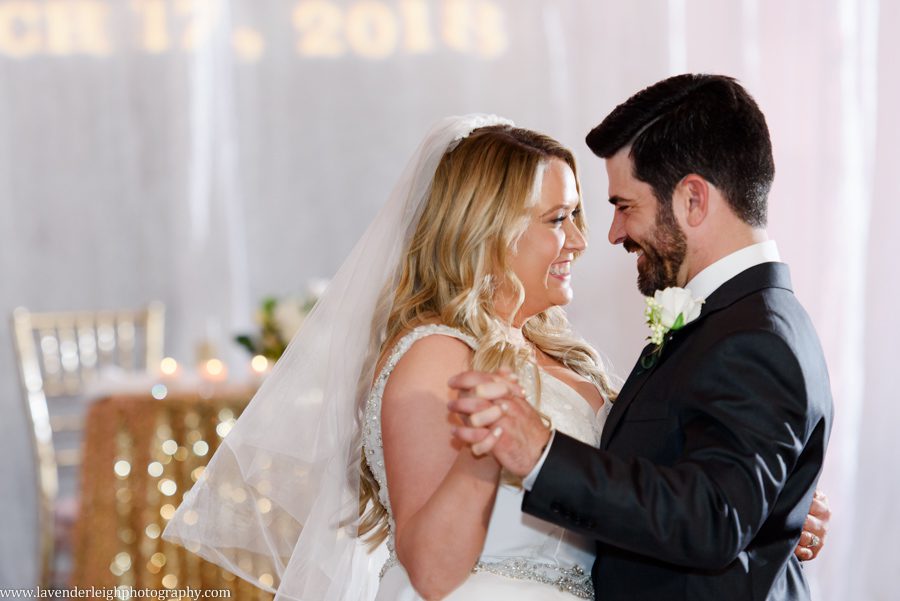 Lavender Leigh Photography, pittsburgh wedding photograPittsburgh Airport Marriott, wedding, photographer, photograph, picture, engagement, winter, Pennsylvania, Best of the Knot, Couples' Choice, wedding venues, ceremony reception, St. Patrick's Day, Gold, Glitter, Champagne Bridesmaids Dresses, Badgley Mischka shoes, white floral bouquets, romantic, candlelit