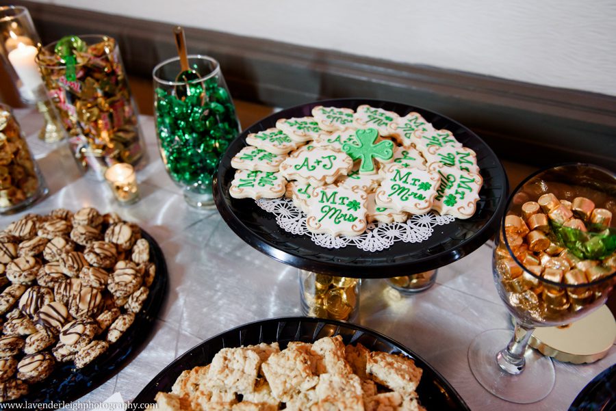 Pittsburgh Airport Marriott, wedding, photographer, photograph, picture, engagement, winter, Pennsylvania, Best of the Knot, Couples' Choice, wedding venues, ceremony reception, St. Patrick's Day, Gold, Glitter, Champagne Bridesmaids Dresses, Badgley Mischka shoes, white floral bouquets, romantic, candlelit