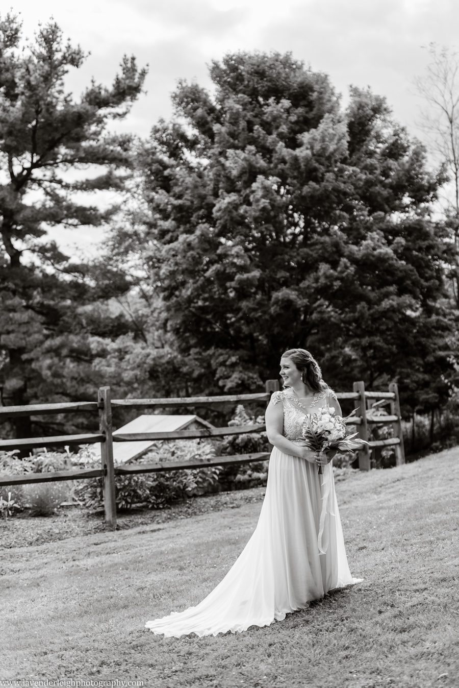 Bride at Pittsburgh Botanic Garden