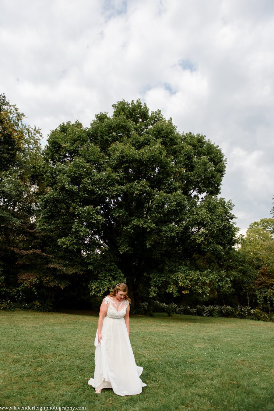 Bride at Pittsburgh Botanic Garden
