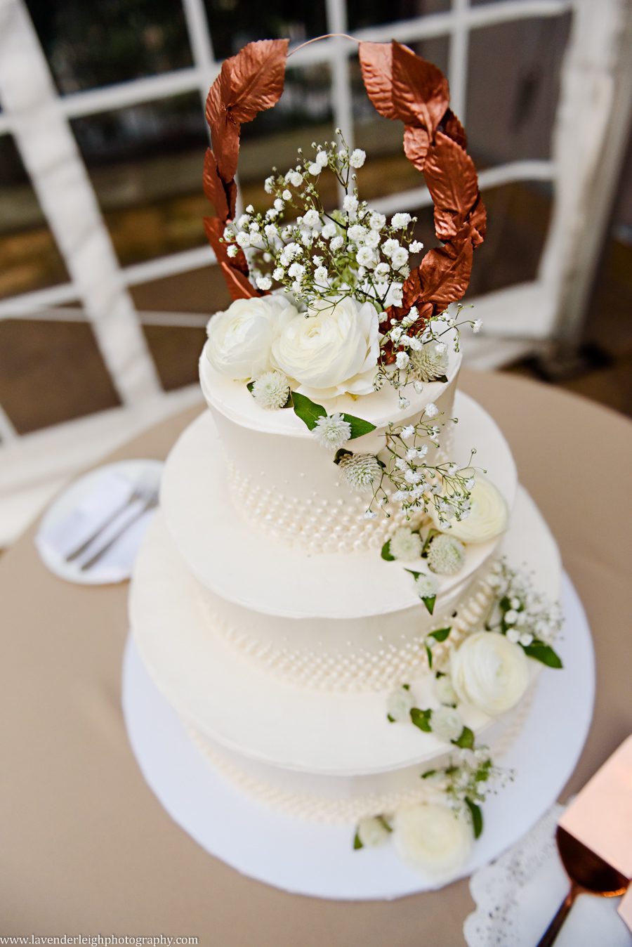 Wedding Cake at the Pittsburgh Botanic Garden